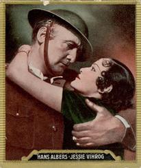 1934 Haus Bergmann Die Bunted Welt Des Films #154 Hans Albers / Jessie Vihrog Front