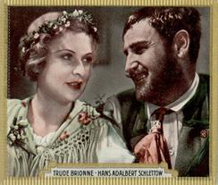 1934 Haus Bergmann Die Bunted Welt Des Films #160 Trude Brionne / Hans Adalbert Schlettow Front