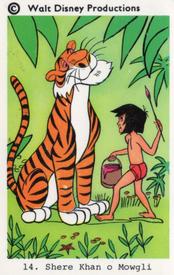 1973-76 Filmisar Numrerade Disneybilder (Numbered Disney Pictures) (Sweden) #14 Shere Kahn o Mowgli Front