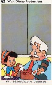 1973-76 Filmisar Numrerade Disneybilder (Numbered Disney Pictures) (Sweden) #64 Pinocchio o Gepetto Front