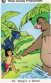 1973-76 Filmisar Numrerade Disneybilder (Numbered Disney Pictures) (Sweden) #94 Mowgli o Baloo Front