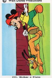 1973-76 Filmisar Numrerade Disneybilder (Numbered Disney Pictures) (Sweden) #153 Mickey o Pluto Front