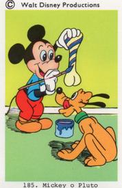 1973-76 Filmisar Numrerade Disneybilder (Numbered Disney Pictures) (Sweden) #185 Mickey o Pluto Front