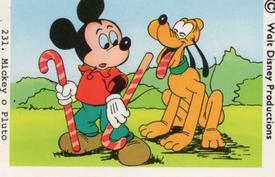 1973-76 Filmisar Numrerade Disneybilder (Numbered Disney Pictures) (Sweden) #231 Mickey o Pluto Front