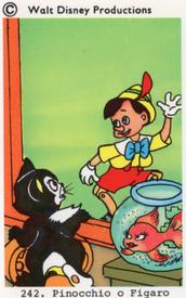 1973-76 Filmisar Numrerade Disneybilder (Numbered Disney Pictures) (Sweden) #242 Pinocchio o Figaro Front
