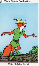 1973-76 Filmisar Numrerade Disneybilder (Numbered Disney Pictures) (Sweden) #296 Robin Hood Front
