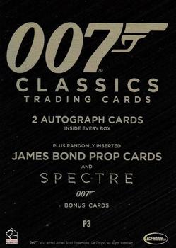 2016 Rittenhouse James Bond 007 Classics - Promos #P3 On Her Majesty's Secret Service Back