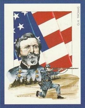 1991 Victoria Gallery American Civil War Leaders #9 George Henry Thomas Front