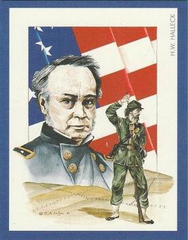 1991 Victoria Gallery American Civil War Leaders #10 Henry Wager Halleck Front