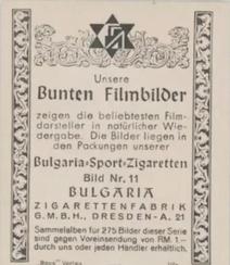 1935 Bunte Filmbilder #11 Willy Fritsch Back