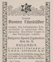 1935 Bunte Filmbilder #72 Magda Schneider Back