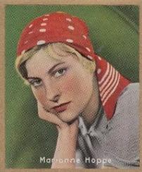 1935 Bunte Filmbilder #109 Marianne Hoppe Front