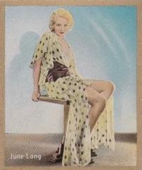1935 Bunte Filmbilder #110 June Lang Front