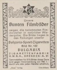 1935 Bunte Filmbilder #132 Gustav Waldau Back