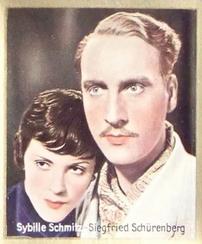 1935 Bunte Filmbilder #176 Sybille Schmitz / Siegfried Schurenberg Front