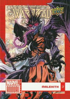 2020-21 Upper Deck Marvel Annual #4 Malekith Front