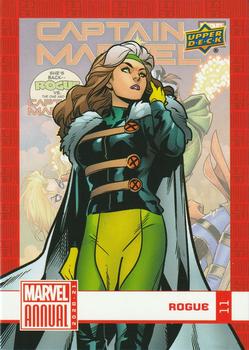 2020-21 Upper Deck Marvel Annual #11 Rogue Front