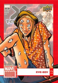 2020-21 Upper Deck Marvel Annual #12 Eye-Boy Front