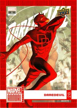 2020-21 Upper Deck Marvel Annual #26 Daredevil Front