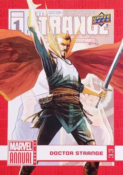 2020-21 Upper Deck Marvel Annual #33 Doctor Strange Front