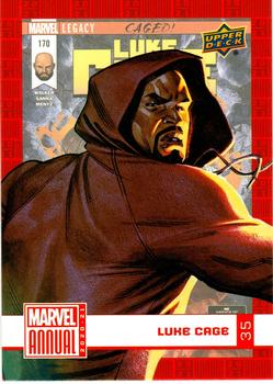 2020-21 Upper Deck Marvel Annual #35 Luke Cage Front
