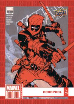 2020-21 Upper Deck Marvel Annual #37 Deadpool Front
