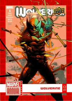 2020-21 Upper Deck Marvel Annual #50 Wolverine Front