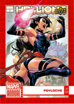 2020-21 Upper Deck Marvel Annual #64 Psylocke Front