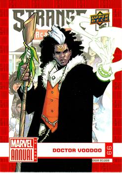 2020-21 Upper Deck Marvel Annual #66 Doctor Voodoo Front