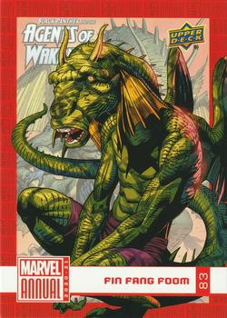 2020-21 Upper Deck Marvel Annual #83 Fin Fang Foom Front