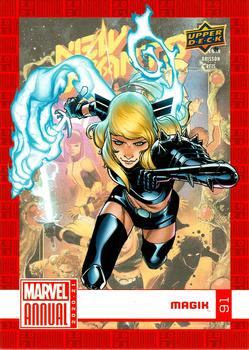 2020-21 Upper Deck Marvel Annual #91 Magik Front
