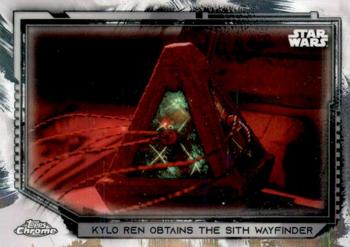 2021 Topps Chrome Star Wars Legacy #1 Kylo Ren Obtains The Sith Wayfinder Front