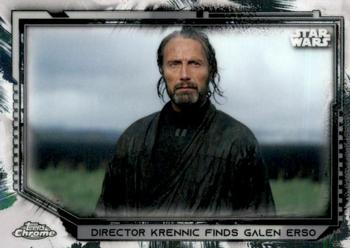 2021 Topps Chrome Star Wars Legacy #31 Director Krennic Finds Galen Erso Front