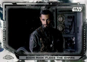 2021 Topps Chrome Star Wars Legacy #33 Bodhi Rook Flees The Empire Front