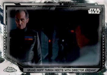 2021 Topps Chrome Star Wars Legacy #40 Grand Moff Tarkin Meets With Director Krennic Front