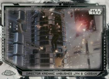 2021 Topps Chrome Star Wars Legacy #49 Director Krennic Ambushes Jyn & Cassian Front