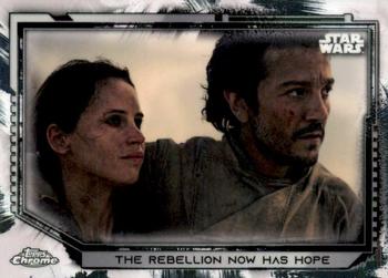 2021 Topps Chrome Star Wars Legacy #59 The Rebellion Now Has Hope Front