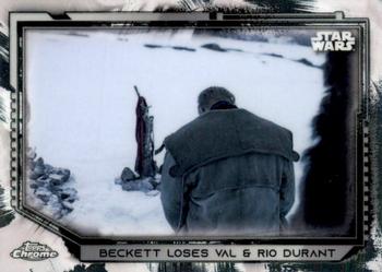2021 Topps Chrome Star Wars Legacy #68 Beckett Loses Val & Rio Durant Front
