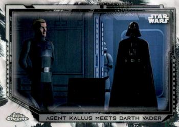 2021 Topps Chrome Star Wars Legacy #119 Agent Kallus Meets Darth Vader Front