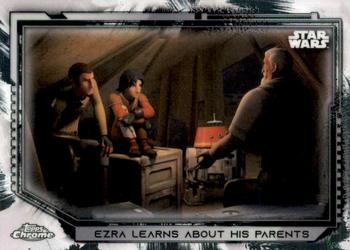 2021 Topps Chrome Star Wars Legacy #124 Ezra Learns About His Parents Front