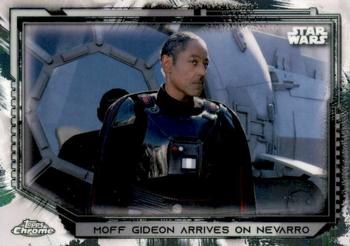 2021 Topps Chrome Star Wars Legacy #153 Moff Gideon Arrives On Nevarro Front