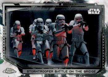 2021 Topps Chrome Star Wars Legacy #196 Stormtrooper Battle On The Bridge Front