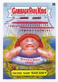 2021 Topps Garbage Pail Kids Go on Vacation #2b Cruise Ship Sherry Front