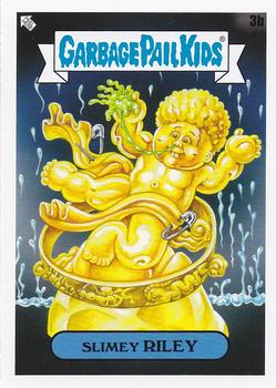 2021 Topps Garbage Pail Kids Go on Vacation #3b Slimey Riley Front