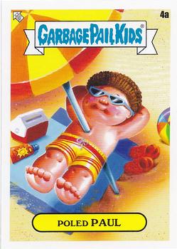 2021 Topps Garbage Pail Kids Go on Vacation #4a Poled Paul Front