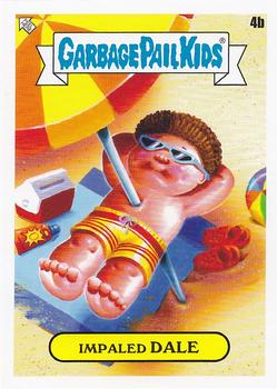 2021 Topps Garbage Pail Kids Go on Vacation #4b Impaled Dale Front