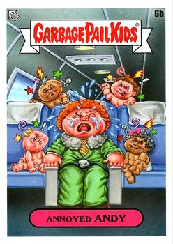 2021 Topps Garbage Pail Kids Go on Vacation #6b Annoyed Andy Front