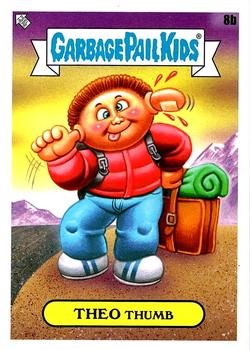 2021 Topps Garbage Pail Kids Go on Vacation #8b Theo Thumb Front
