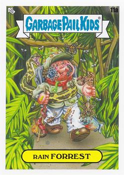 2021 Topps Garbage Pail Kids Go on Vacation #11a Rain Forrest Front
