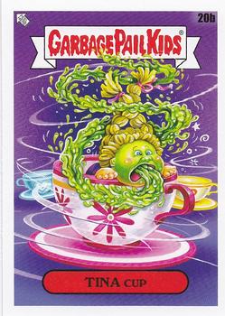 2021 Topps Garbage Pail Kids Go on Vacation #20b Tina Cup Front